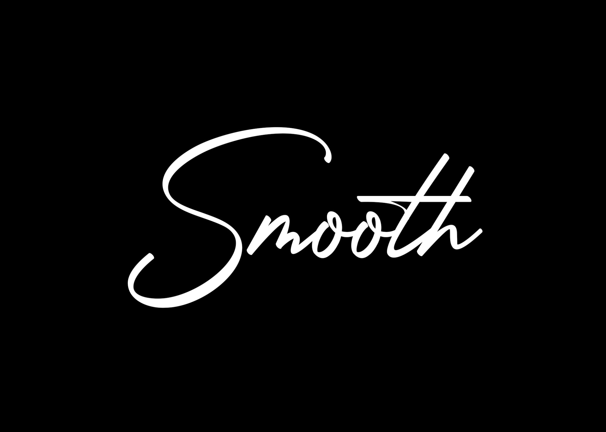 Smooth signature logo